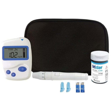 Trister Blood Glucose Monitoring System + 25 Test Strips Model-TS 375BG