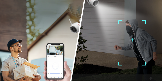 Ez H3c 3K Color Wi-Fi Smart Home Camera