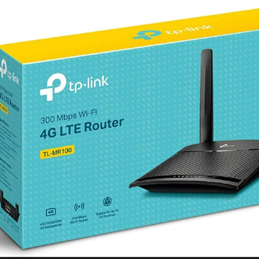 TP-Link Wi-Fi Sim Router TL-MR100 300 Mbps Wireless N 4G LTE Router In Pakistan
