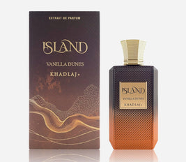 KHADLAJ ISLAND Parfum Spray for 100ML (Island Vanilla Dunes, Vanilla)