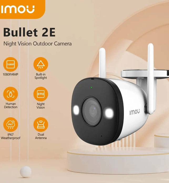 IMOU Bullet 2E 2MP/4MP WIFI CAMERA