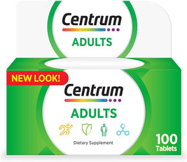 Centrum Adult Multivitamin, 100 Tablets