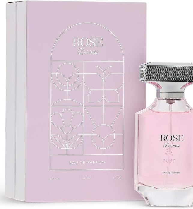 Almajed for Oud Rose De Mai Eau De Parfum for Women 100 ML