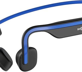 SHOKZ OpenMove Bone Conduction Headphones, Open-Ear Wireless Bluetooth 5.1 Headphones with Clear Sound, 6H Battery, Lightweight 29g, Sweatproof IP55, Hear Traffic & Surroundings, for Running, Blue