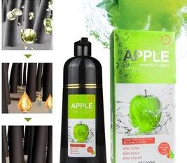 Mokeru Apple Herbal Extract Hair Color Dye Cream No Side Effect Shampoo For White Hair