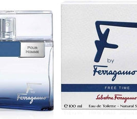 Salvatore Ferragamo F by Ferragamo Free Time  Perfume for Men, 100 ML EDT Spray