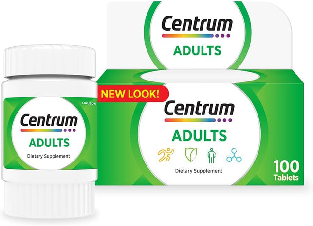 Centrum Adult Multivitamin, 100 Tablets