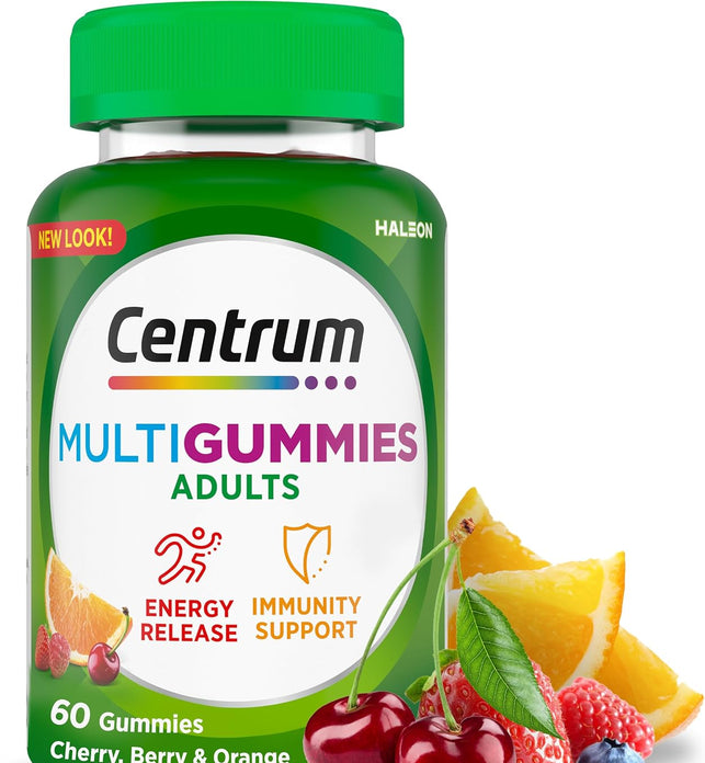 Centrum Gummies Adult Multivitamin 60 Tablets