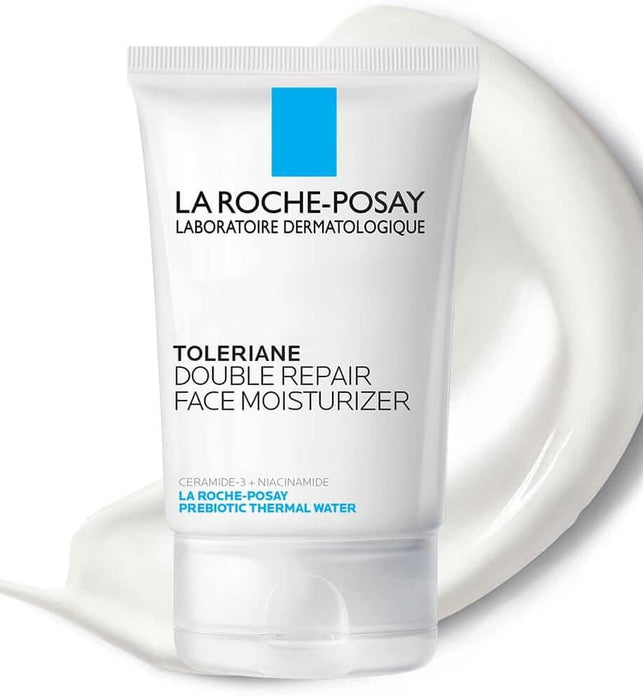 La Roche-Posay Toleriane Double Repair Face Moisturizer, Daily Moisturizer Face Cream with Ceramide and Niacinamide for All Skin Types, Oil Free, Fragrance Free