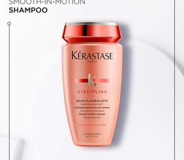 Kérastase Discipline Bain Fluidealiste Smoothing Sulfate-Free Shampoo for Frizzy, Unruly Hair 250ML