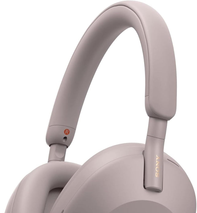 Sony WH-1000XM5 Industry Leading Noise Cancelling Wireless Headphones, Hi-Res Audio, Best Phone Call Quality, 30 Hours Battery Life, Wearing Detection, Alexa Voice Assistant, Multipoint - Pink