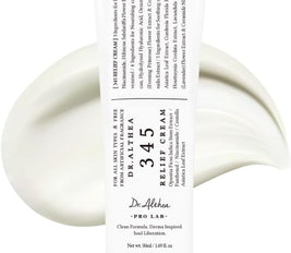Dr.Althea 345 Relief Cream | Daily Face Moisturizer | Blemish Relief Care | Soothing Recovery & Moisture with Niacinamide, Panthenol | Korean Vegan Skincare for All Skin Types | 1.69 Fl Oz