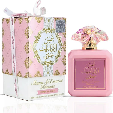 Ard Al Zaafaran Shams Al Emarat Khususi Pink Blush, Eau de Parfum For Women, 100 ML (3.4 OZ)