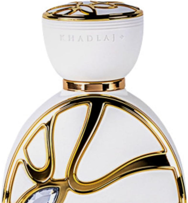 Khadlaj Sawaar Vanille Blanc | Extrait de Parfum Long-Lasting Fragrance for Women, 3.4 Ounce / 100 ml