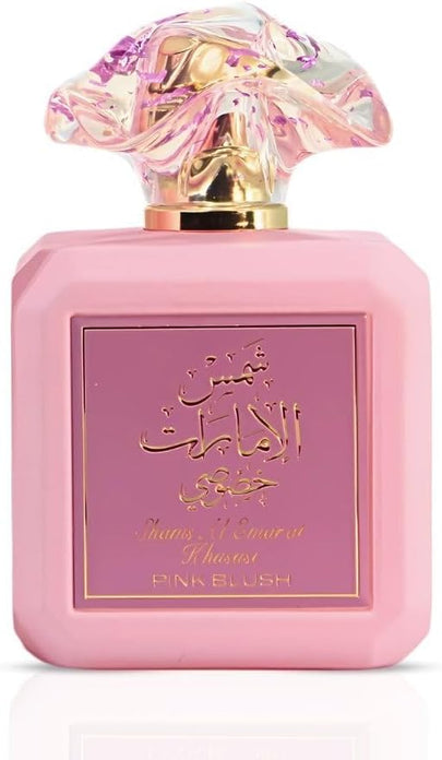 Ard Al Zaafaran Shams Al Emarat Khususi Pink Blush, Eau de Parfum For Women, 100 ML (3.4 OZ)