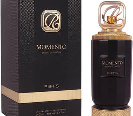 Riiffs Parfums Momento Extrait de Parfum, Unisex, 100ML Natural Spray, 80 Vol, By Riffs