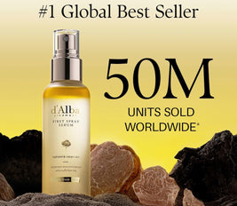 d'Alba Piedmont Italian White Truffle First Spray Serum, Vegan Skin Care, Hydrating Face Moisturizer, Glow Serum for Radiant Skin, Non Comedogenic, All In One Mist 50ML