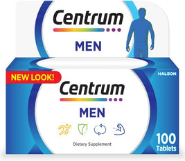 Centrum Men Specially Formulated Multivitamin, 100 Tablets
