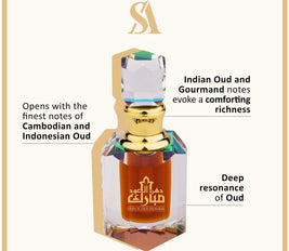 Swiss Arabian Dehn El Oud Mubarak Perfume Oil