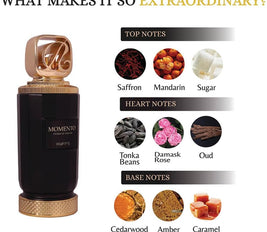 Riiffs Parfums Momento Extrait de Parfum, Unisex, 100ML Natural Spray, 80 Vol, By Riffs