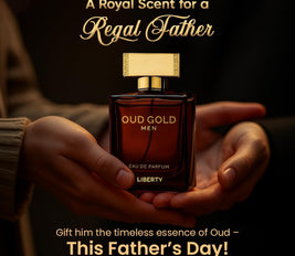 Liberty Luxury Oud OudGold Premium Summer Perfume Spray for Men and Women (50ml/1.7Oz), Eau De Parfum (EDP), Designed in France, Long Lasting Smell, Woody notes