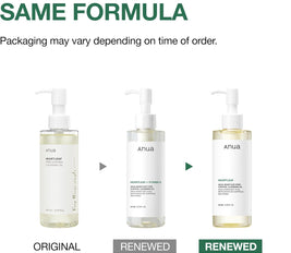 ANUA Heartleaf Pore Control Cleansing Oil, Oil Cleanser for Face, Makeup Blackhead Remover, Double Cleansing, Facial Cleanser, Mild Ingredients, Korean Skin Care 6.76 fl oz(200ml)