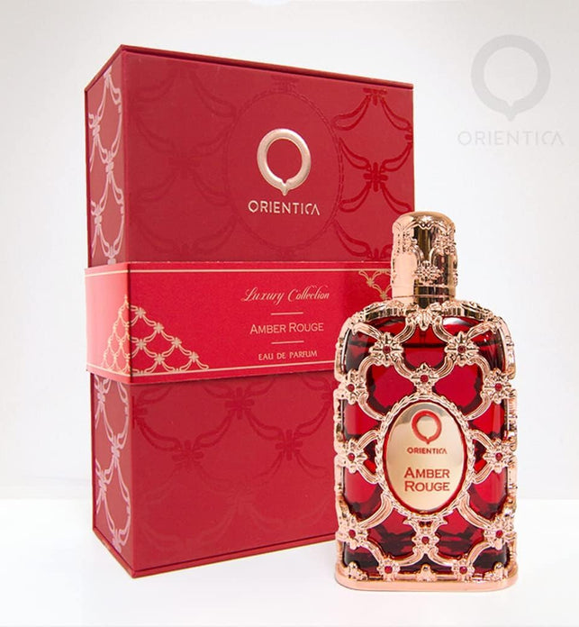 Orientica Amber Rouge for Women Eau de Parfum Spray, 2.7 Ounce (Luxury Collection)