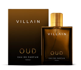 Villain Oud Perfume for Men Eau De Parfum (EDP) For Men 100 ML, Gift For Men Premium Luxury Perfume, Mens Fragrance with Sandal, Rich Amber, Cedarwood, Patchouli