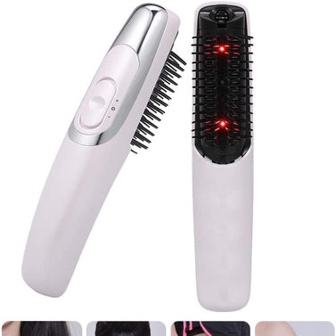 Electric Massage Comb, Anti Hair Loss Tool Infrared Massager Brush Hair Growth Stimulator Scalp Massaging Comb Vibrating Hairbrush for Hair Growth Stress Relief Deep Cleaning and Full Body Massage