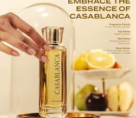 Swiss Arabian Casablanca - Luxury Products From Dubai - Long Lasting, Addictive Personal EDP Spray Fragrance - Seductive Signature Aroma - 3.4 Oz