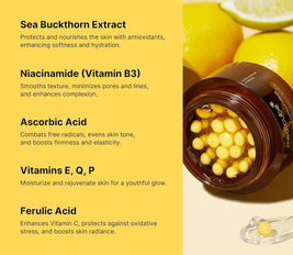 Medicube Deep Vitamin C Golden Capsule Face Moisturizer  Liposome Capsules For Wrinkles, Skin Radiance  Transparent Gel for Glow Hydration - Korean Skin Care 1.94 oz