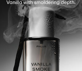 PHLUR Vanilla Smoke Body Mist - Hair and Body Fragrance Mist - Cashmere Vanilla Body Spray with Pink Pepper, Bergamot, Tonka Bean & Incense (8 Fl Oz)