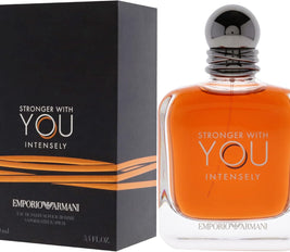 Gorgio Armani Emporio Armani Stronger With You Intensely Giorgio Armani for Men Eau De Parfum, 3.4 Oz , 3.4 Oz