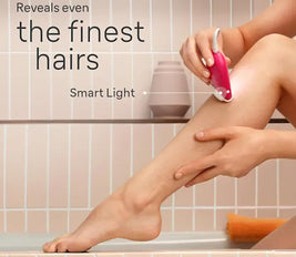 Braun Silk-épil 3 SE 3-000 Epilator, Removes Even Short Hairs From The Root, 20 MicroGrip Tweezers, Non-Stop Corded Epilator, Smart Light, Hair Removal Device - White