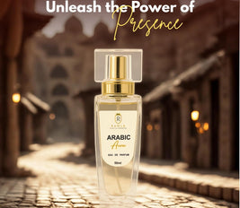 RAWLS Arabic Aura Perfume for Men & Women, 50ml | Pear, Jasmine, Vanilla & Cedarwood | Long-Lasting Eau de Parfum for All Skin Types