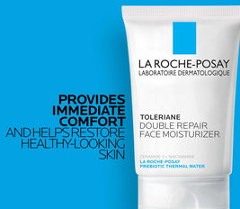 La Roche-Posay Toleriane Double Repair Face Moisturizer, Daily Moisturizer Face Cream with Ceramide and Niacinamide for All Skin Types, Oil Free, Fragrance Free