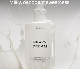 PHLUR Heavy Cream Body Mist – Hair and Body Mist & Body Spray Marshmallow, Whipped Cream, Jasmine, Coconut & Vanilla Body Spray (8 FL Oz)