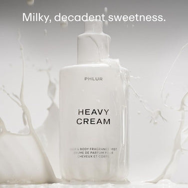 PHLUR Heavy Cream Body Mist – Hair and Body Mist & Body Spray Marshmallow, Whipped Cream, Jasmine, Coconut & Vanilla Body Spray (8 FL Oz)