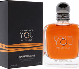Gorgio Armani Emporio Armani Stronger With You Intensely Giorgio Armani for Men Eau De Parfum, 3.4 Oz , 3.4 Oz