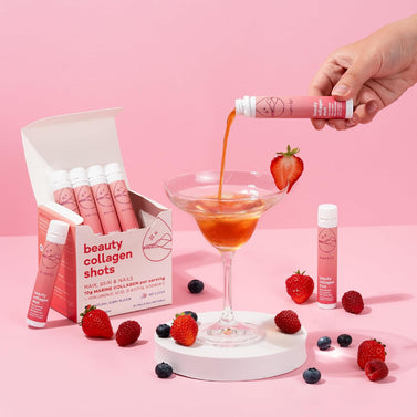 Nutrili Marine Collagen Shots (20) | Hair, Skin & Nails | 10g Marine Collagen, Hyaluronic Acid, Biotin & Vitamin C