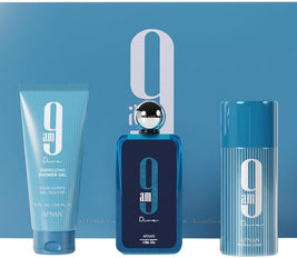 Afnan Gift Set 9 AM Dive Eau De Perfume 100 ML+Deodorant 150 ML+Shower Gel 150 ML|Gift Set For Women