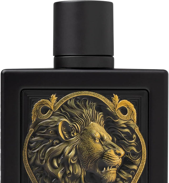 Rayhaan Lion Eau de Parfum Spray for Men, 3.4 Ounce