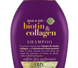 Ogx, Shampoo, Thick & Full+ Biotin & Collagen, 385ML