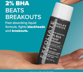 Brand	PAULA'S CHOICE
Item form	Liquid
Skin type	All, Combination, Normal, Oily
Product benefits	Anti-Acne, Anti-Aging, Blemish Control, Even Toning, Exfoliating, Pore Treatment
Active Ingredients	Salicylic Acid