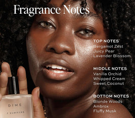 Dime Beauty 7 Summers Women's Perfume 1.7 oz - Sweet Floral Scent, Clean Fragrance, Hypoallergenic