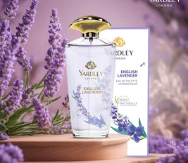 Yardley English Lavender, Floral Aromatic Freshness, Relaxing And Calming Scent, Edt 125 ML
