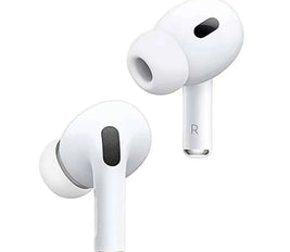 Wireless Earbuds Pro 2, Deep Bass, Wireless Charging, 20 Hour Battery, Bluetooth, Porodo Blue  White
