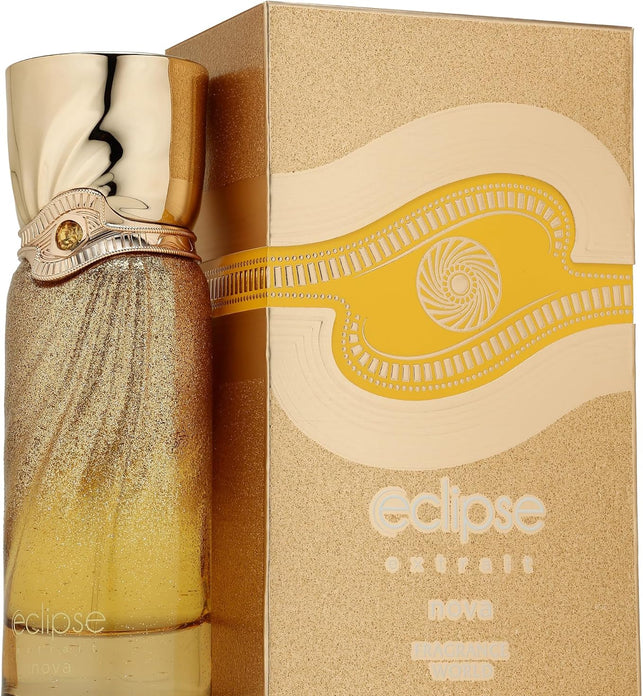 Fragrance World Eclipse Nova Extrait de Parfum for Women, Elegant Gourmand Powdery Fragrance, 100ml – Cherry, Raspberry, Vanilla