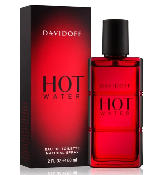 DAVIDOFF HOT WATER FOR MEN EAU DE TOILETTE 60ML