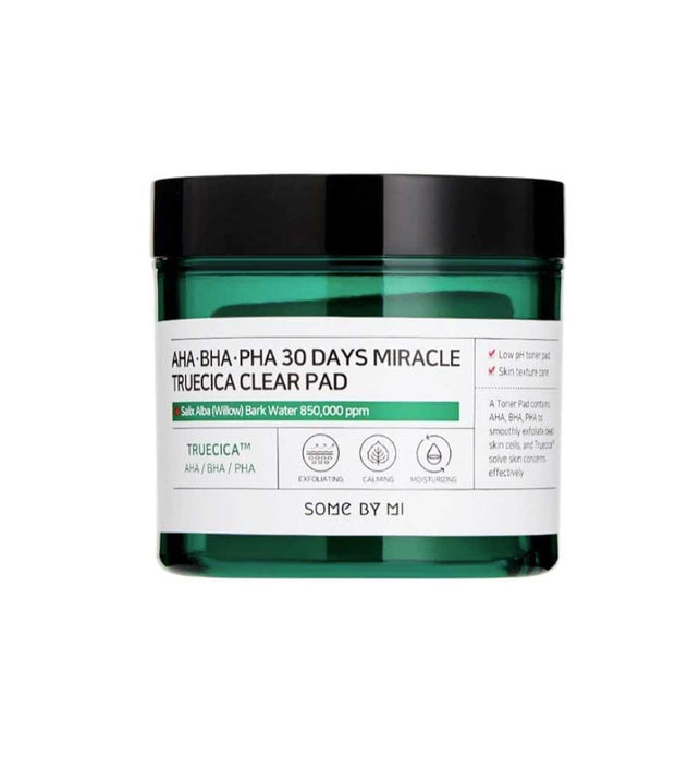 AHA BHA PHA 30 Days Miracle Truecica Clear Pad - 70 pads